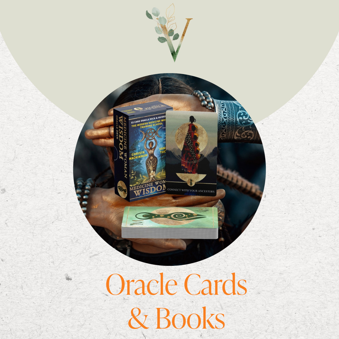 oracle cards and books